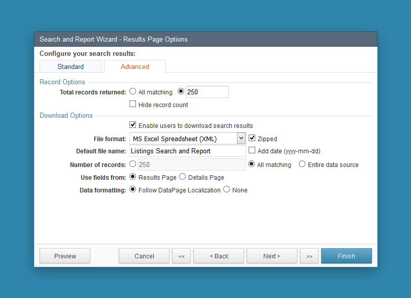 Interactive_Reporting_Options_7 Caspio Online Help